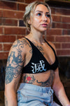 Slayer Corp Twist Sports Bra