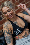 Slayer Corp Twist Sports Bra