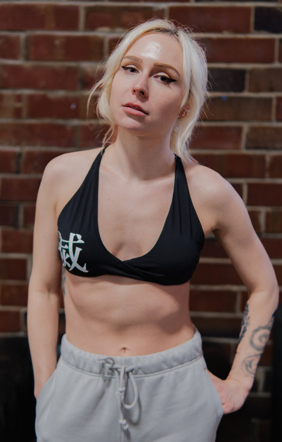 Slayer Corp Twist Sports Bra